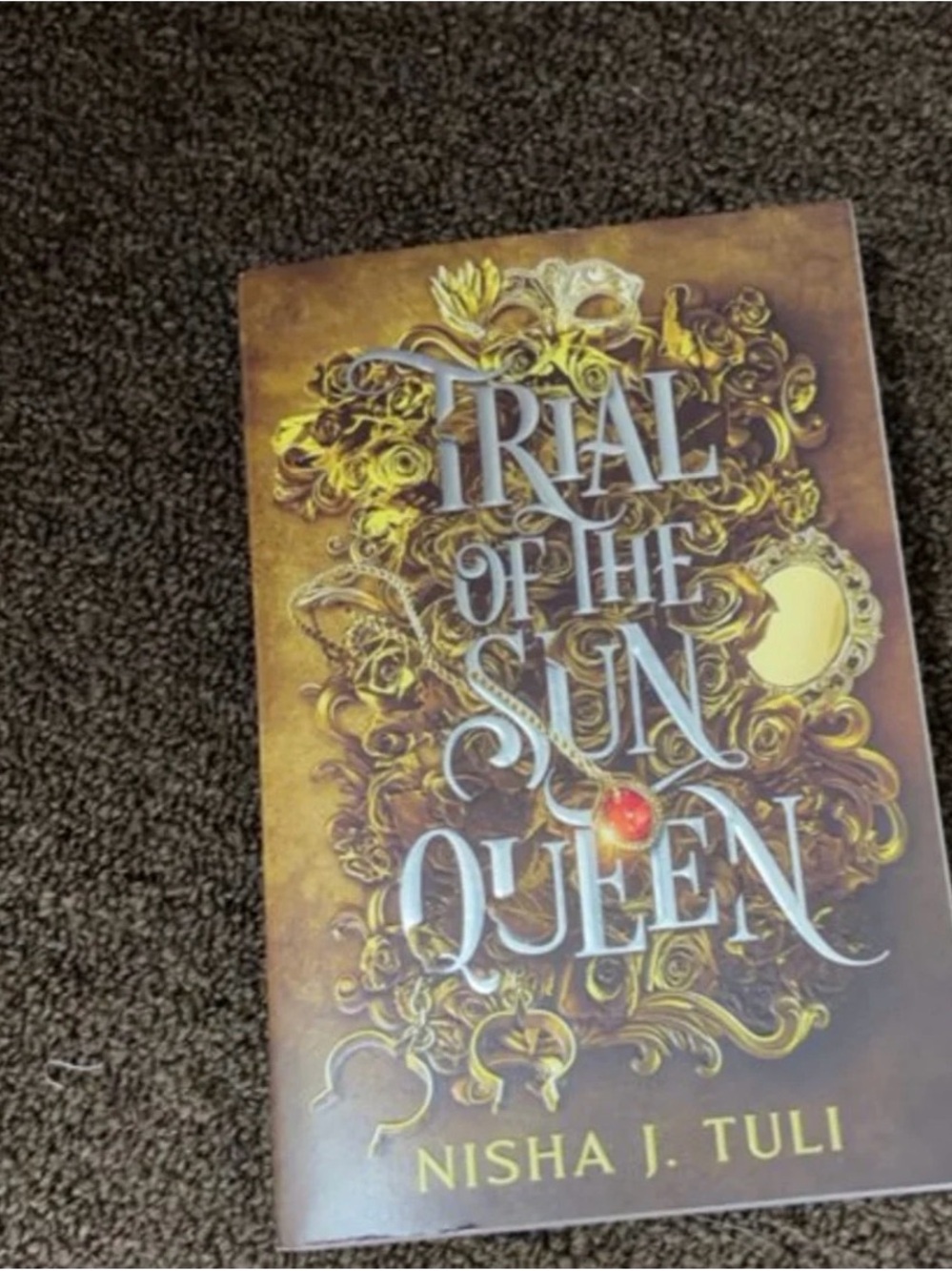 Trial of the Sun Queen Decorative Wall Art - Brown & Gold